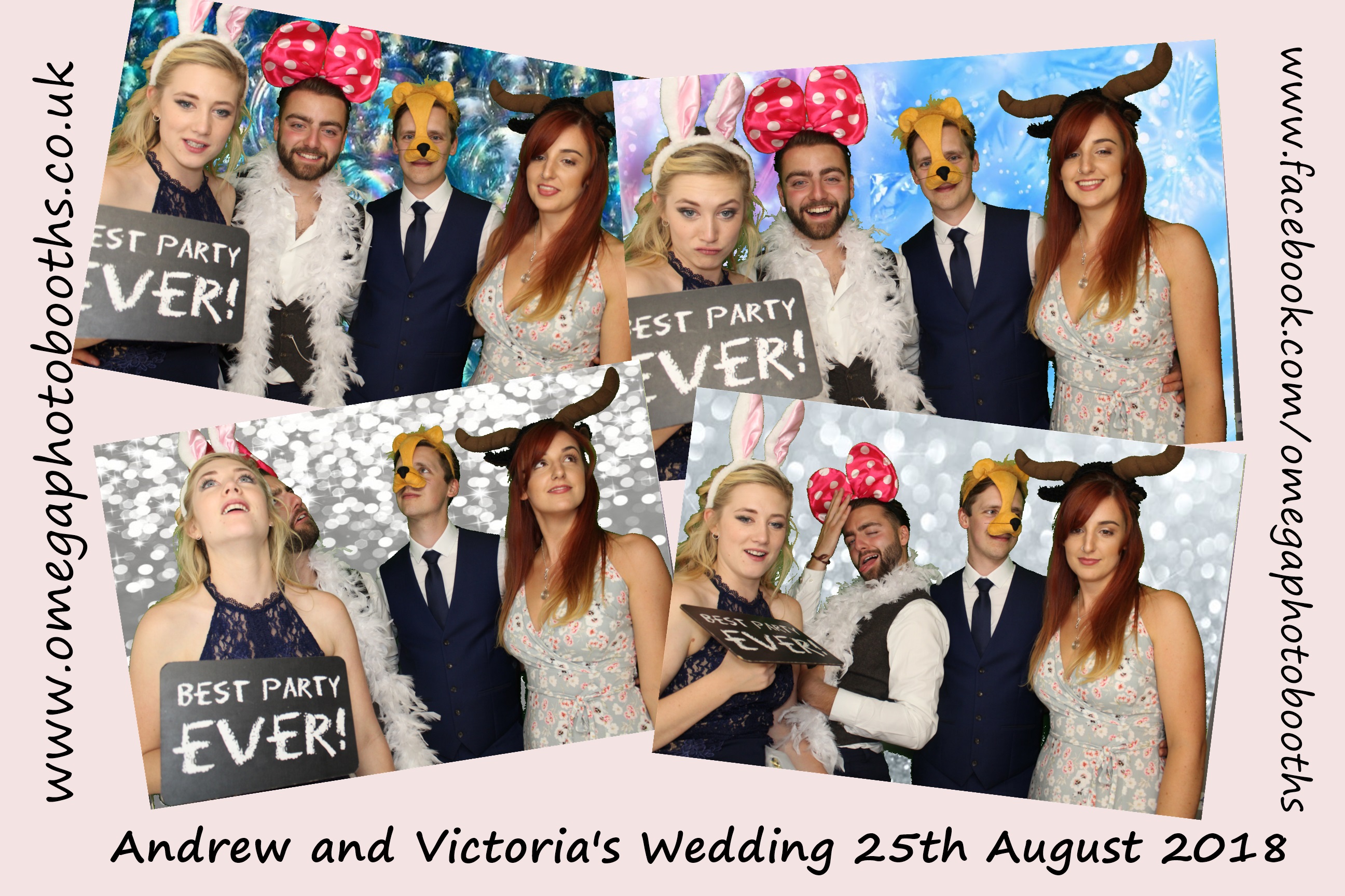 Andrew & Victoria's Wedding | View more photos from the event at gallery.omegaphotobooths.co.uk/u/Omega-Photobooths/Andrew-Victorias-Wedding